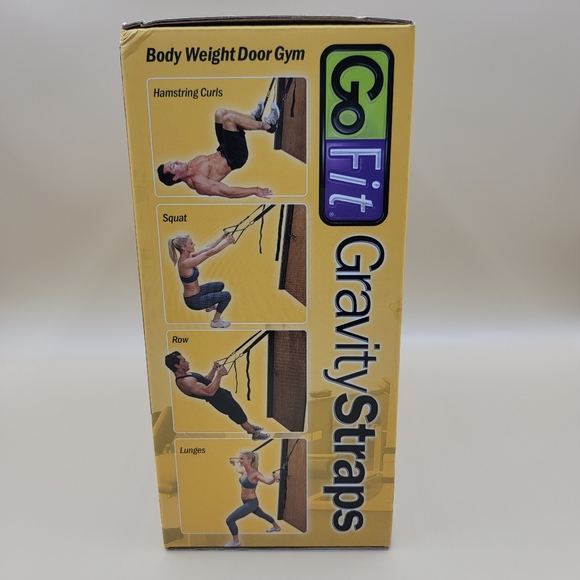 Go Fit Gravity Straps Body Weight Door Gym Suspended Body Weight Traning New - Picture 2 of 9